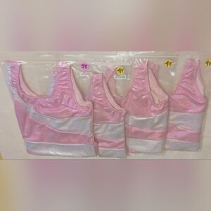 Baby Girls Gimnastics Leotard Sleeveless Bodysuit Dancewear Size 4Y, 5Y NWT